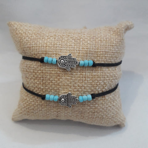 Small Hamsa String Bracelets